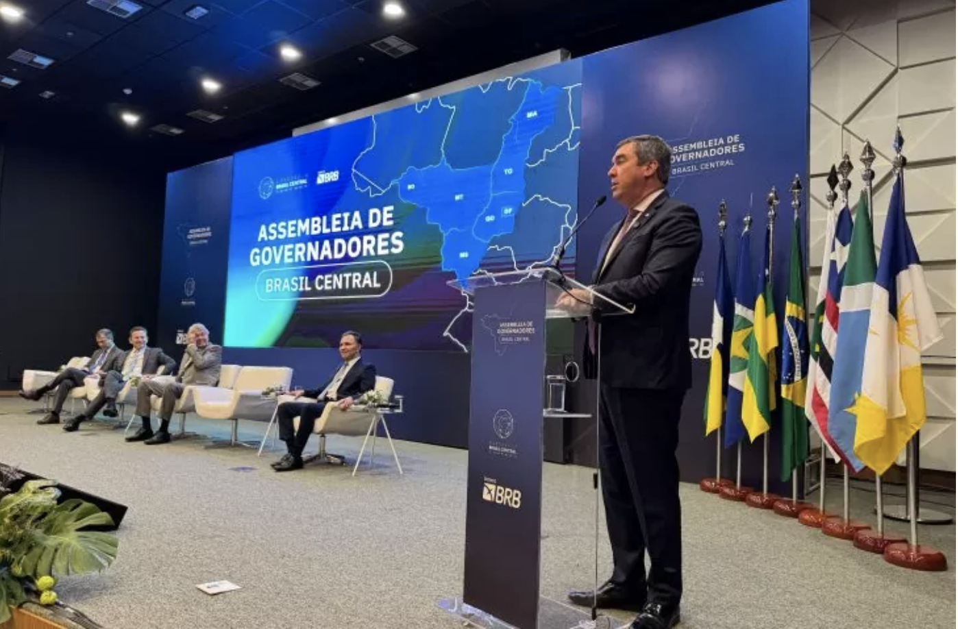 O governador Eduardo Riedel reforça compromisso no Consórcio Brasil Central para enfrentar crime organizado com ações integradas