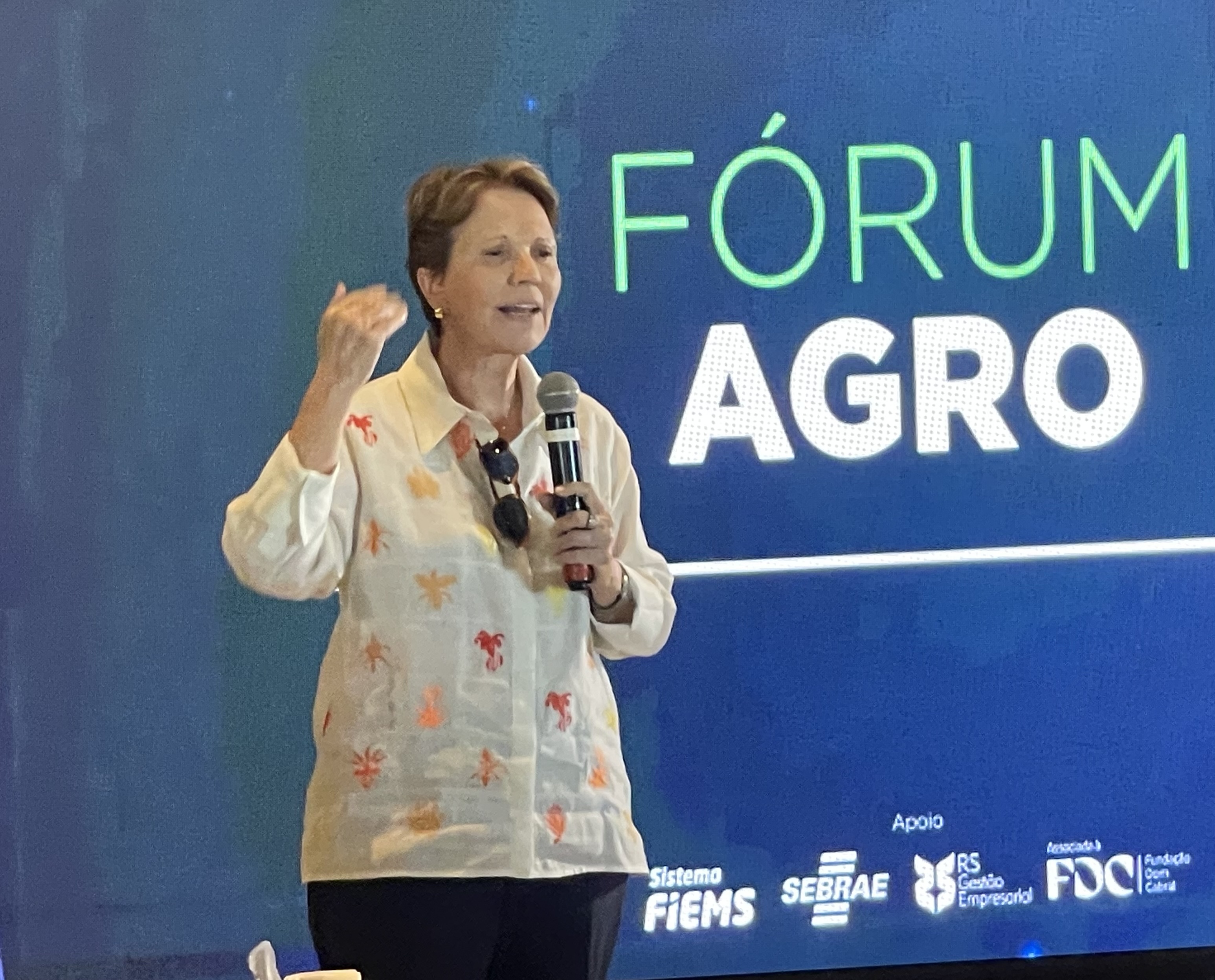 Senadora Tereza Cristina participa do Fórum Agro na Expogrande e destaca força do setor no Brasil