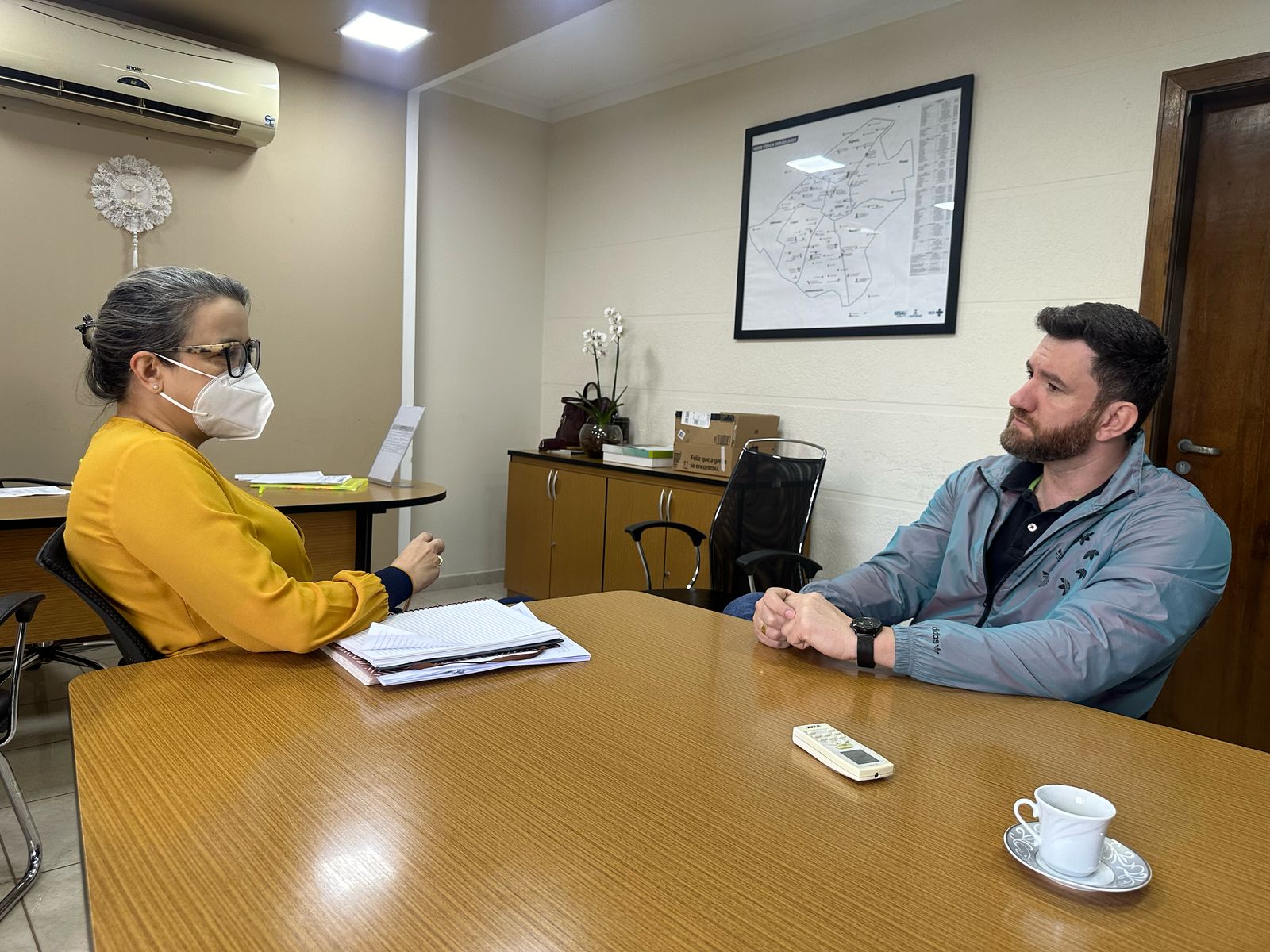 Maicon Nogueira se reúne com secretária da Sesau e cobra melhorias no atendimento odontológico