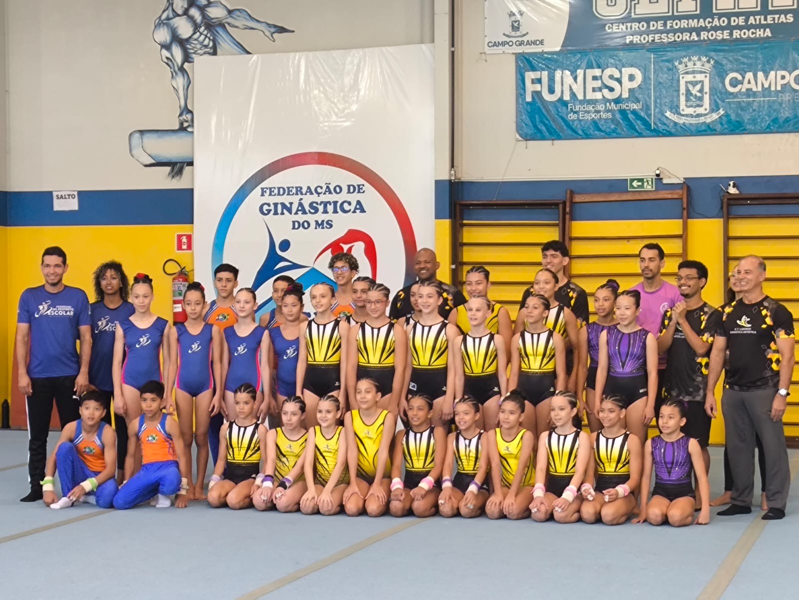 Ginástica Artística brilha no 37º Jogos Escolares de Campo Grande com 34 atletas!