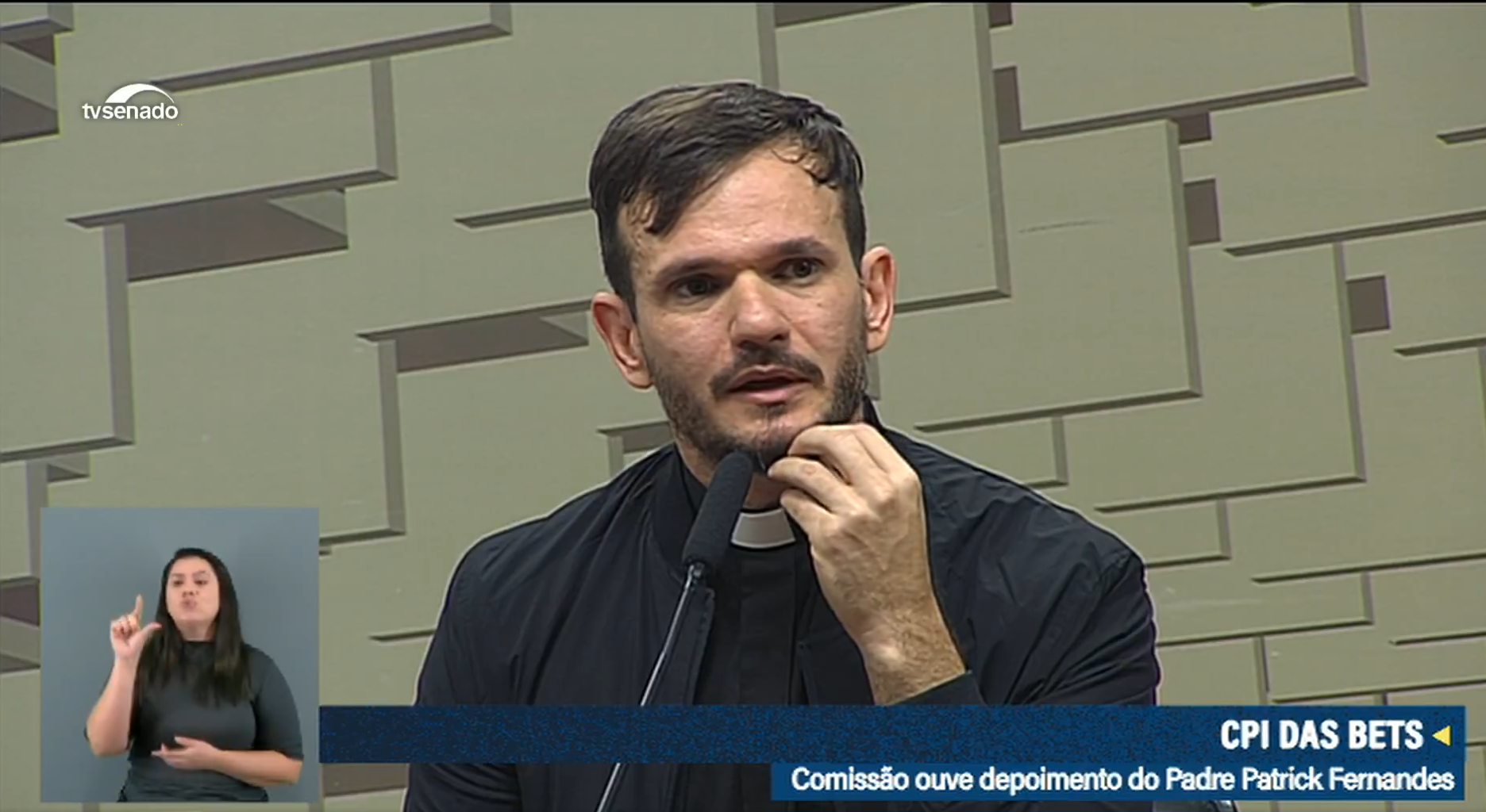 Padre Patrick Fernandes alerta na CPI das Bets: ‘Famílias estão sendo destruídas pelos jogos on-line’