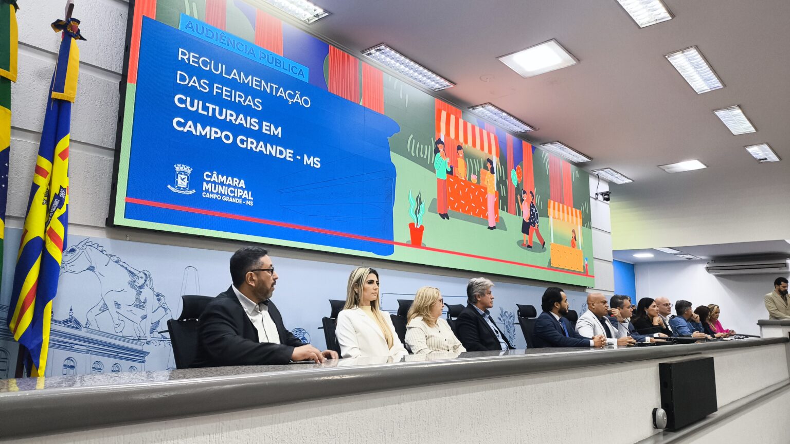 Audiência pública amplia vozes e fortalece debate sobre regulamentação das feiras em Campo Grande