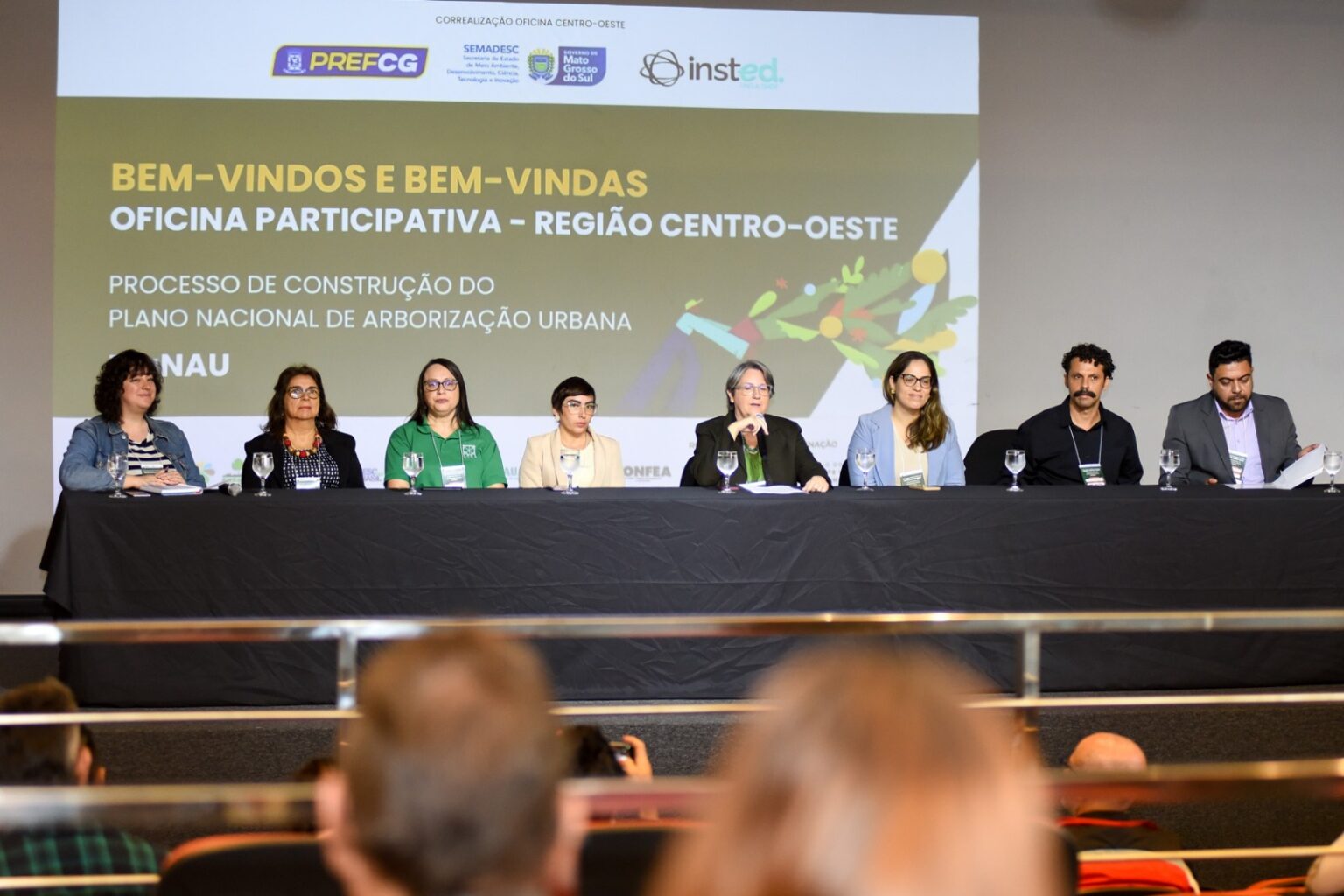 Campo Grande reafirma liderança nacional em arborização urbana ao sediar oficina do PlaNAU